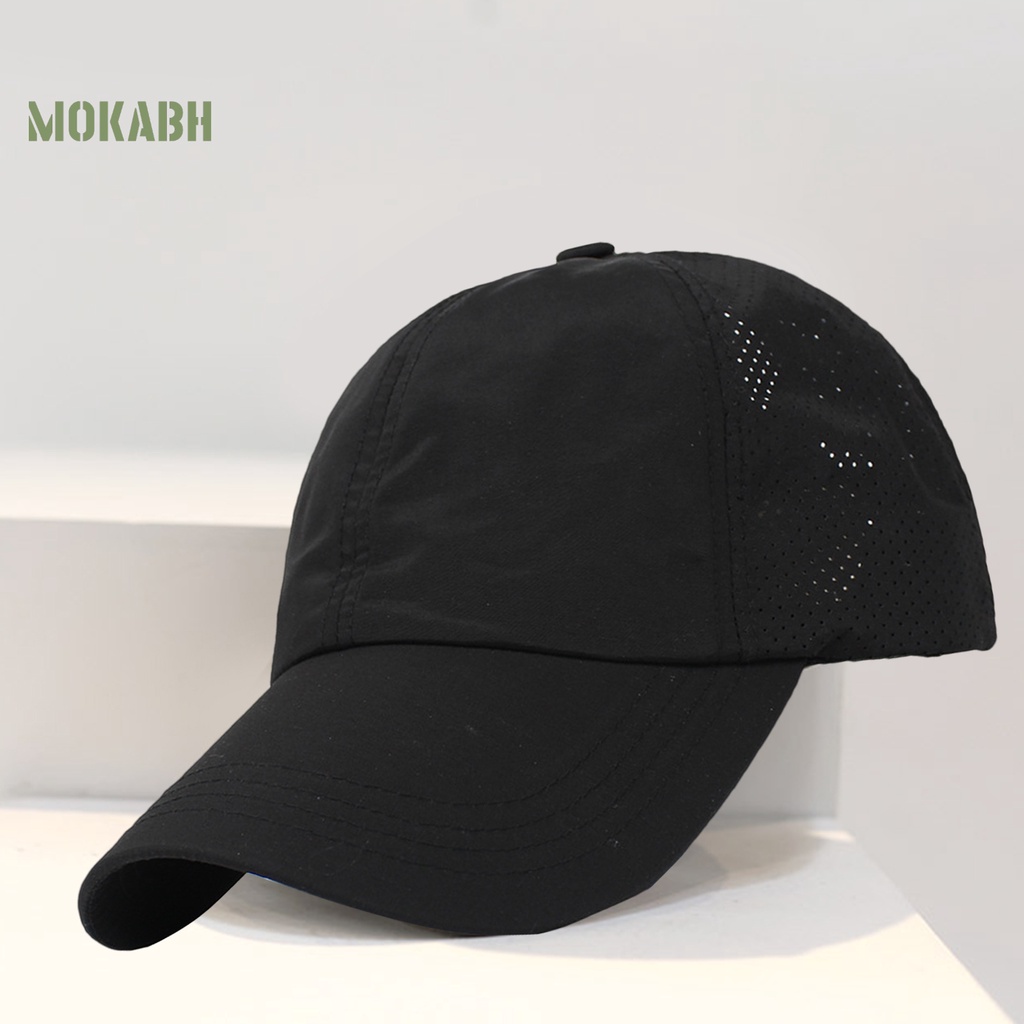 Mũ Lưỡi Trai Đục Lỗ Khô Nhanh Thời Trang Mùa Hè