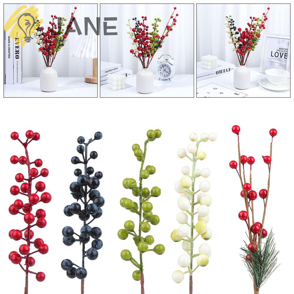 Nhánh Cây Thông Đỏ Nhân Tạo Dùng Trang Trí Giáng Sinh