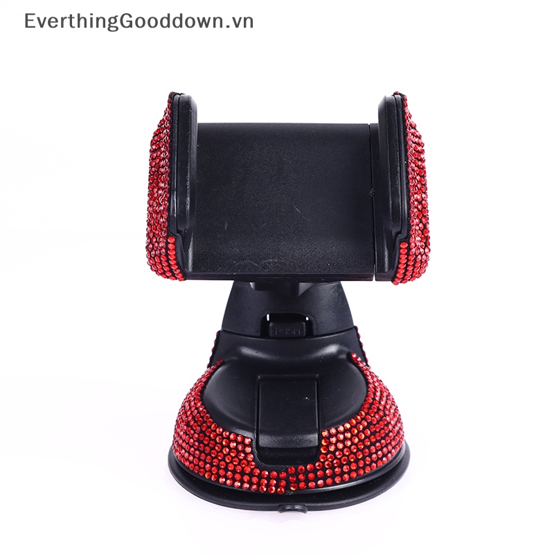 Everthinggooddown Giá Đỡ Điện Thoại Đính Đá Pha Lê Dành Cho Bảng Điều Khiển Xe Hơi vn