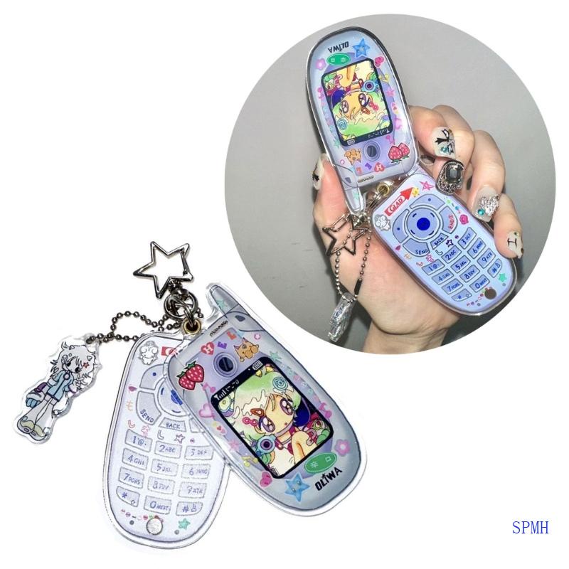 Móc Chìa Khóa / Điện Thoại Bằng Acrylic Nhiều Màu