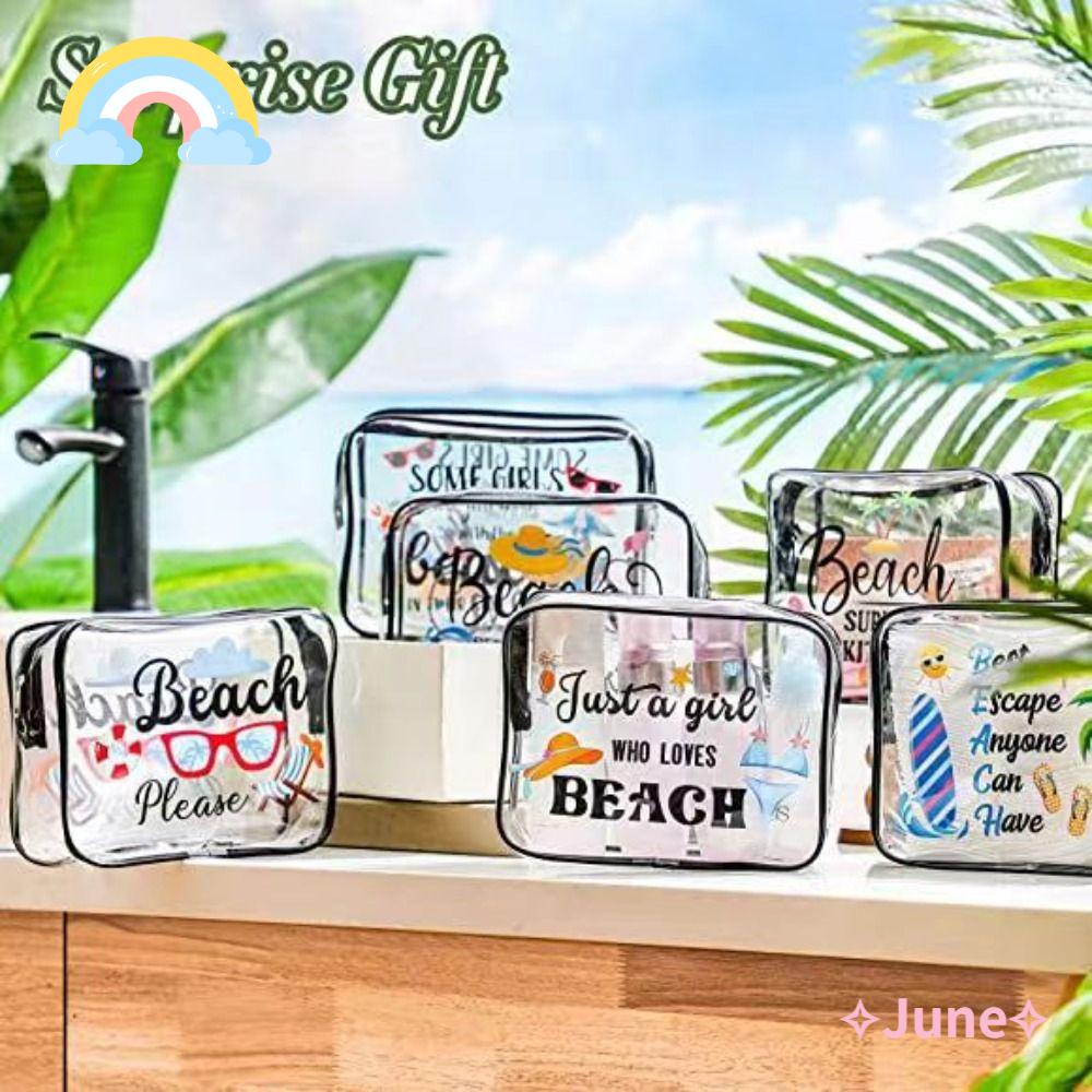 Túi Đựng Đồ Trang Điểm Cỡ Lớn Trong Suốt Tiện Dụng