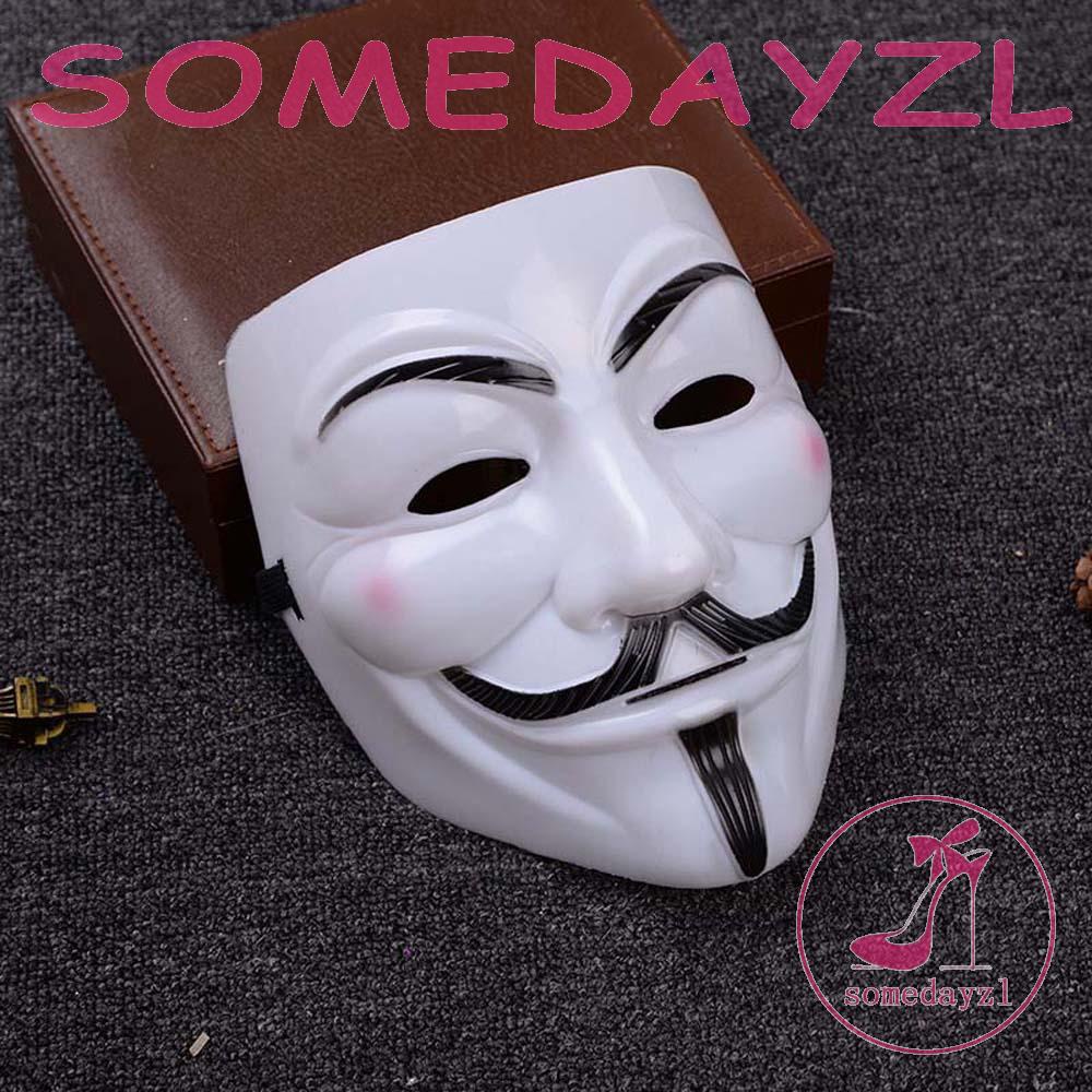 Mặt Nạ Hóa Trang Dự Tiệc V for Vendetta Bằng Nhựa