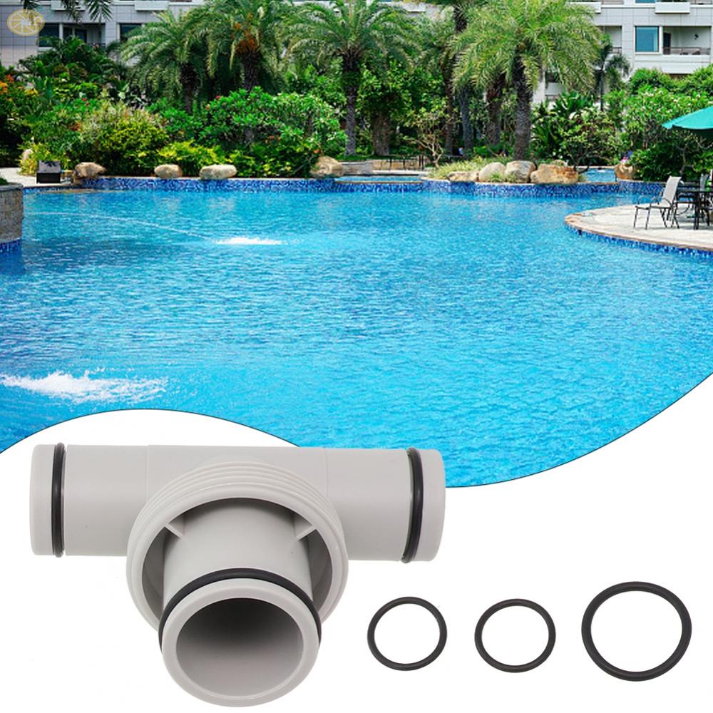 【VARSTR】High Quality Pool Part Replacement Hose Adapter for Intex Split Hose Plunger Valves 15in to 2 125in T Connectors