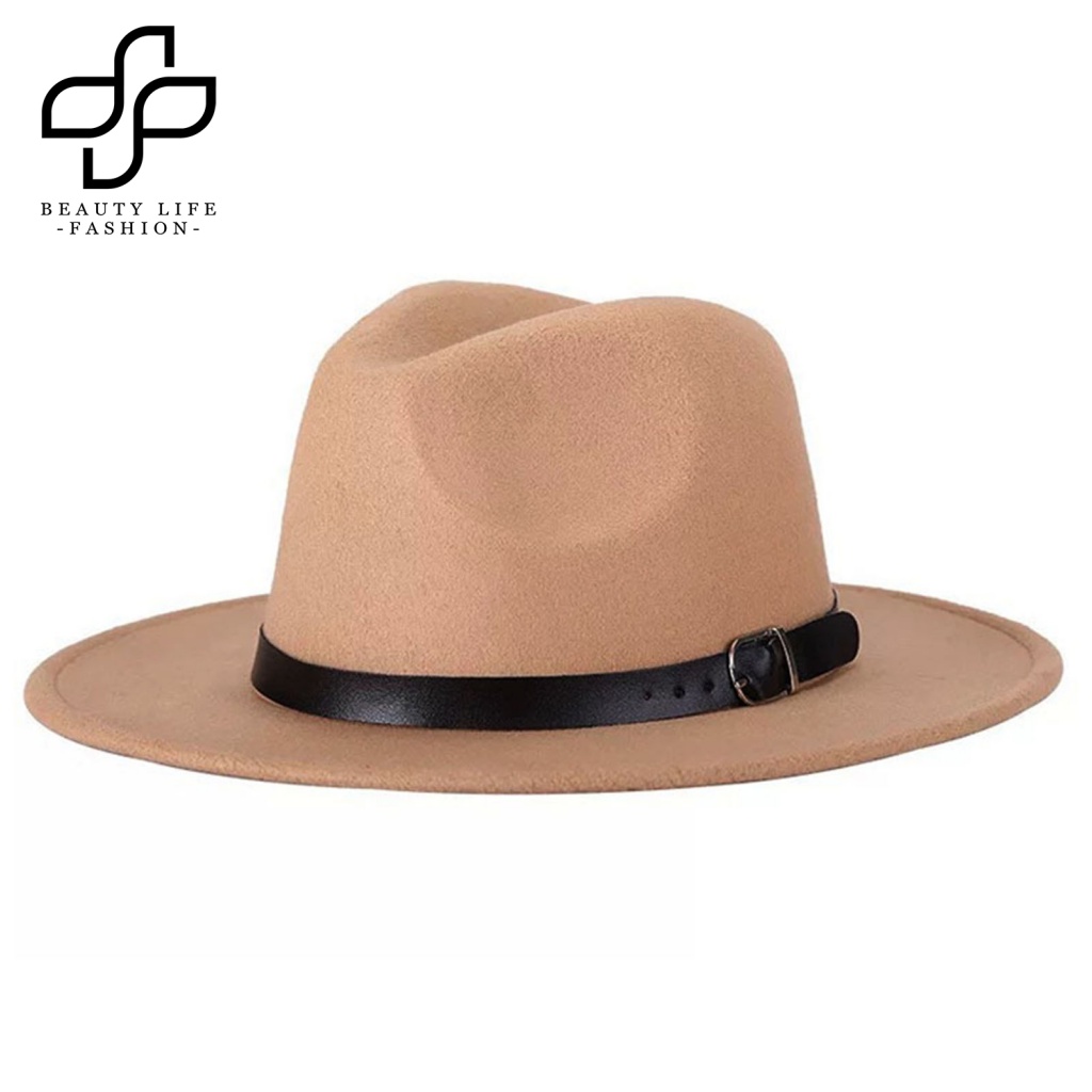 Nón Fedora Thoáng Khí Chống Thấm Nước Màu Sắc Đơn Giản Phong Cách Anh Quốc