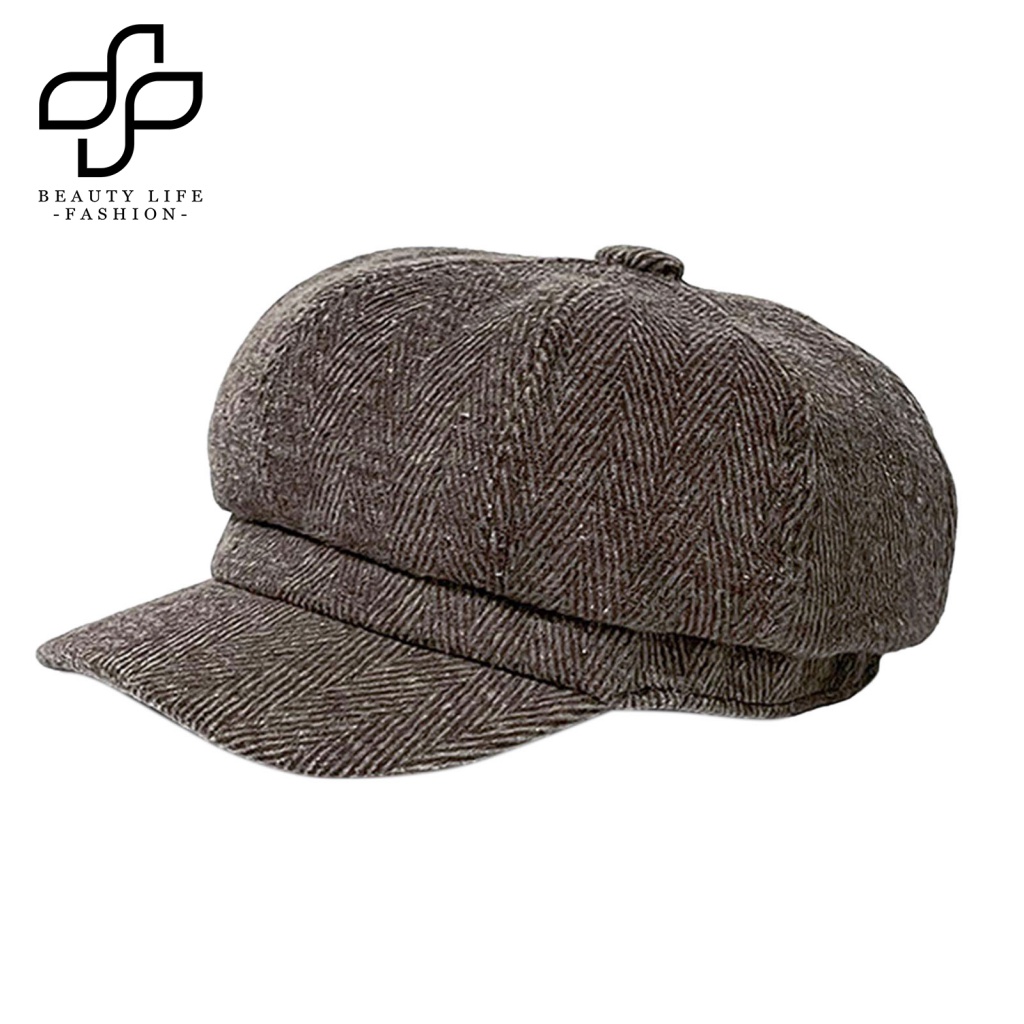 Mũ Beret Chống Nắng Bằng Polyester Thoáng Khí Không Phai Màu Phong Cách Cổ Điển Thời Trang Cho Nam Và Nữ