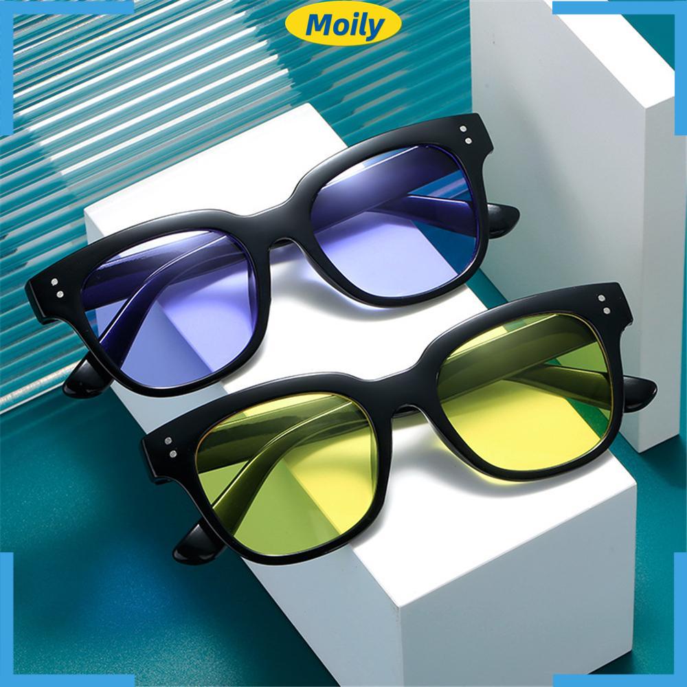 MOILYVN Kính Mát Gọng Vuông Màu Sắc Ngọt Ngào Thời Trang Cho Nữ