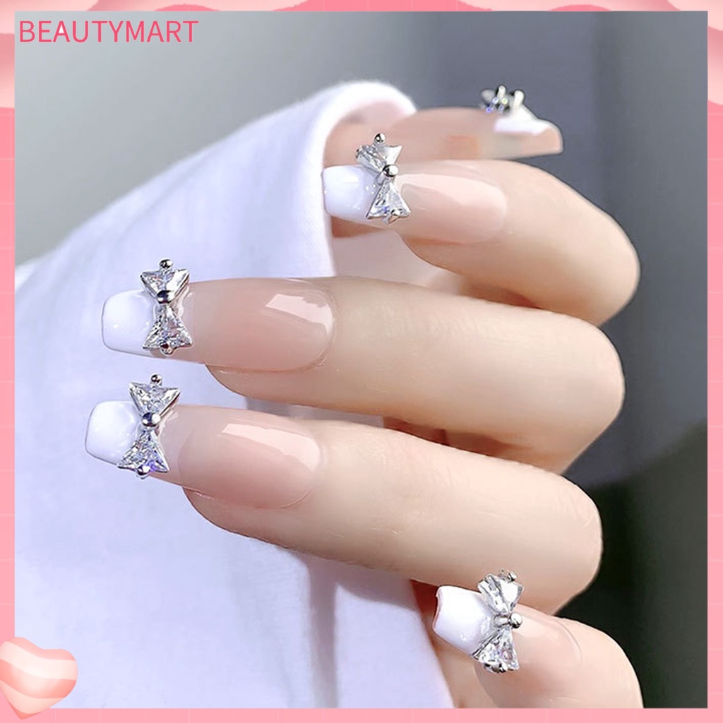 Phụ Kiện Trang Trí Móng Tay Hình Bướm 3D Lấp Lánh Dành Cho Nữ