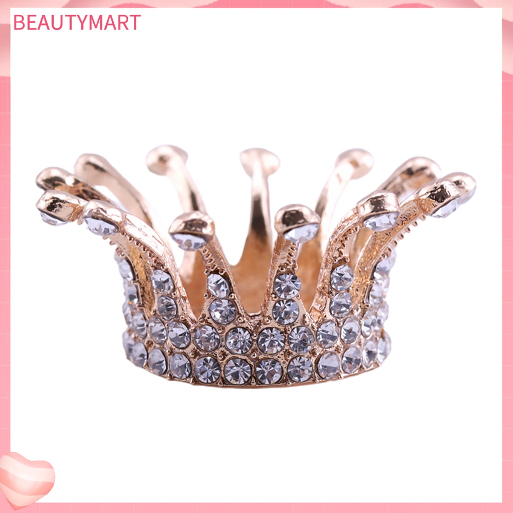 Giá Đỡ Cọ Vẽ Móng Tay Chống Rơi Chống Vỡ Hình Vương Miện Đính Kim Cương Giả DIY