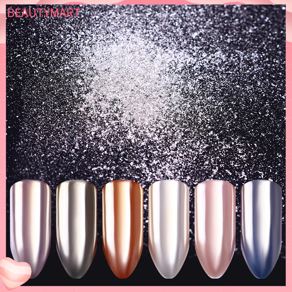 Hộp Bột Tráng Gương 0.5g Dùng Để Trang Trí Móng Nghệ Thuật