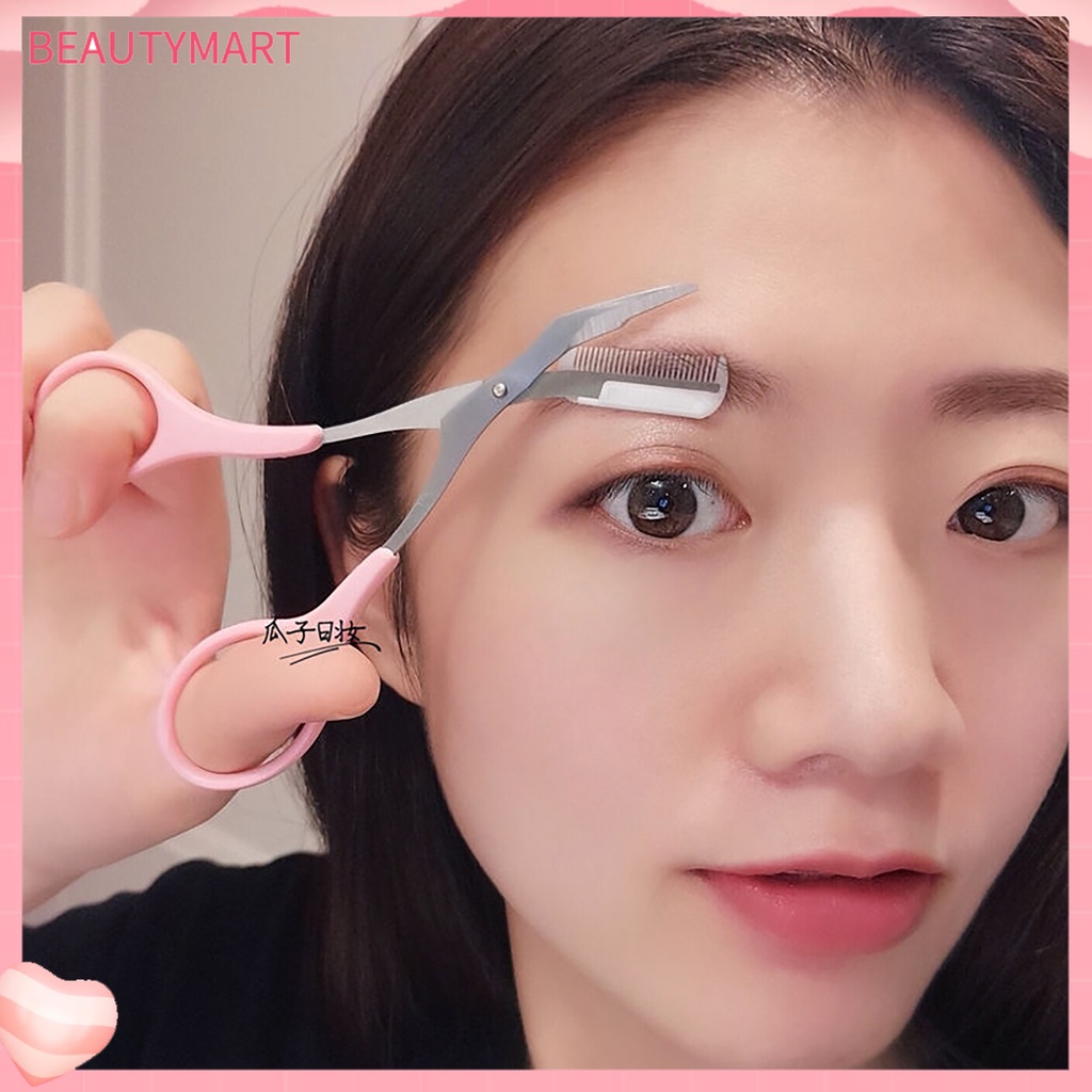 Kéo Tỉa Lông Mày Bằng Nhựa Có Thể Tháo Rời Tinh Tế