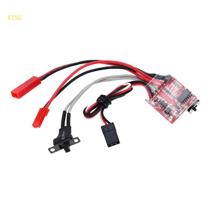 Bộ Điều Khiển Tốc Độ Động Cơ Chổi Than ESC 30A 4-8V Cho Xe Hơi Điều Khiể