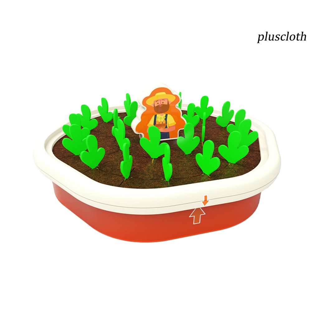 1 Bộ Đồ Chơi Mô Phỏng Nông Nghiệp Màu Sắc Nhận Biết Tay Và Mắt Cà Rốt Kéo Cho Trẻ Em