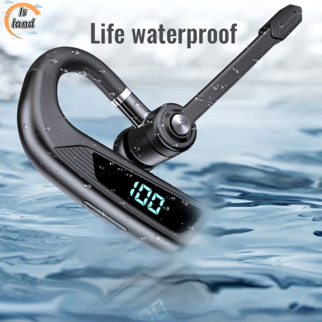 Tai Nghe Bluetooth V16 Màn Hình Kỹ Thuật Số Phong Cách Thể Thao