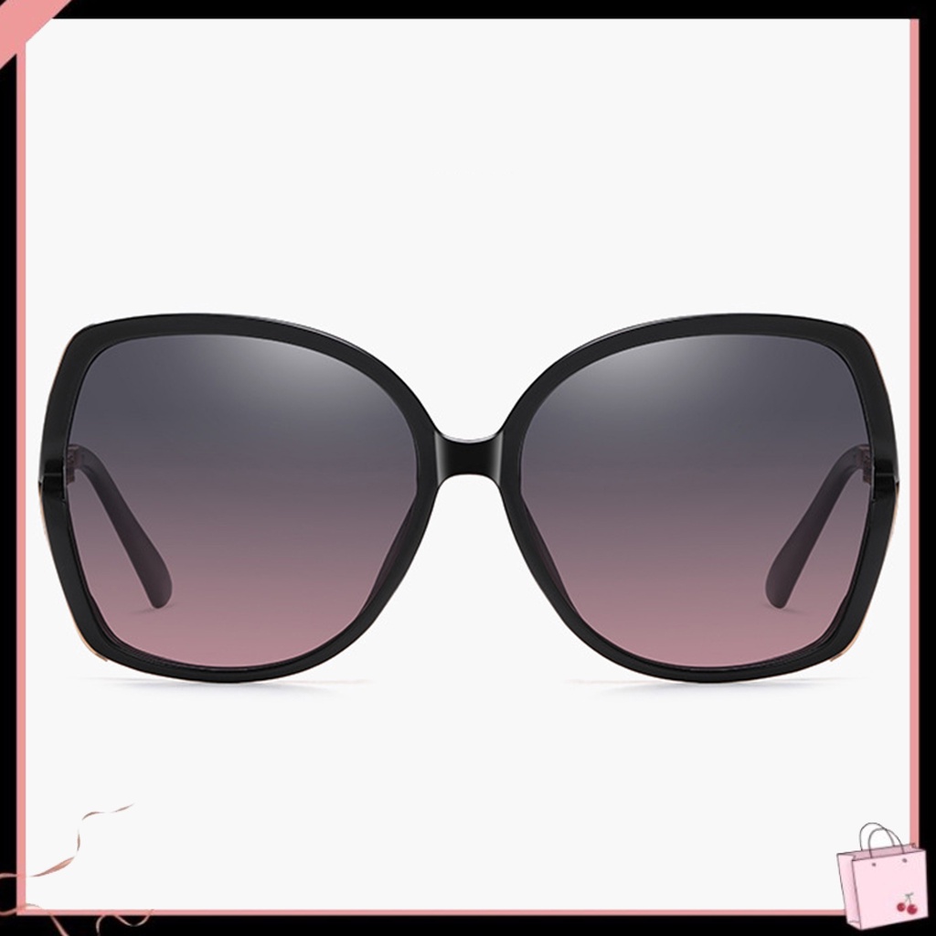 Kính Mát Gọng Lớn Thay Đổi Màu Sắc Chống Tia UV400 Dành Cho Nữ