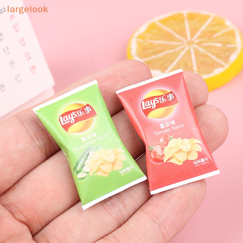 1 Bộ Túi Đựng Khoai Tây Chiên Dùng Để Trang Trí Nhà Búp Bê