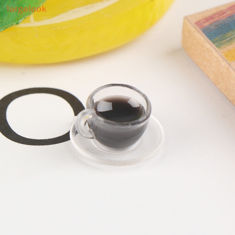 Bộ Cốc Cà Phê Mini Tỉ Lệ 1: 12 Dùng Trang Trí Nhà Búp Bê