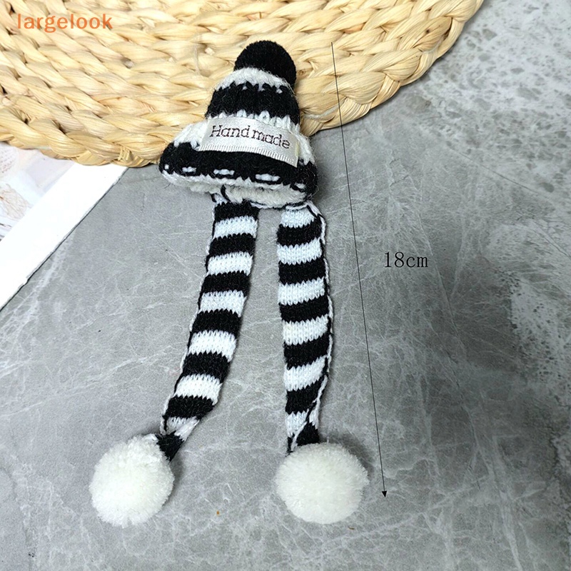 Nón Dệt Kim Mini + Khăn Choàng Cổ Thời Trang Giáng Sinh Cho Búp Bê