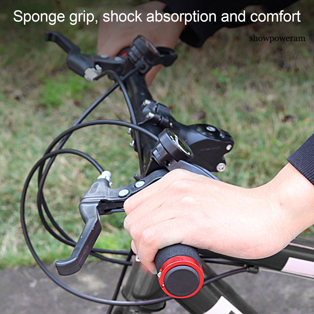 1 Cặp Vỏ Bọc Tay Lái Xe Đạp Bằng Xốp Mềm Hấp Thụ Sốc Chống Trượt