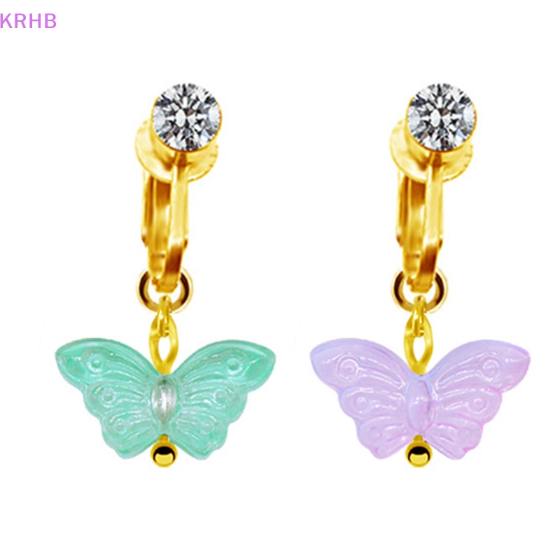 Khuyên Rốn Hình Bướm Không Cần Bấm Lỗ Sáng Tạo Cho Nữ Mới