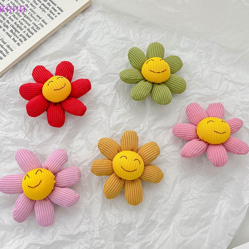 Tấm Vải Cotton Mềm Mại Họa Tiết Hoa Hướng Dương Mặt Cười Thời Trang Dành Cho Nữ Mới