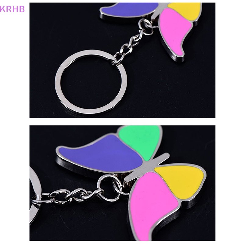 Móc Khóa Hình Bướm Nhiều Màu Dễ Thương Mới