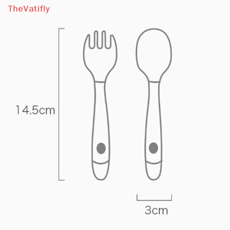 Bộ Muỗng Nĩa Silicone Tập Ăn Cho Bé