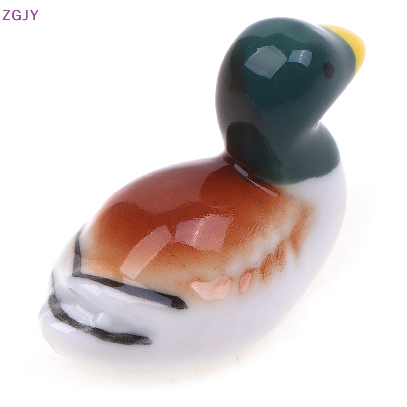 1 Đồ trang trí Vịt Mandarin Bằng Gốm Trang Trí Mới