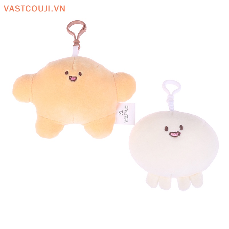 Móc Khóa Hình Bạch Tuộc Nhồi Bông Đáng Yêu