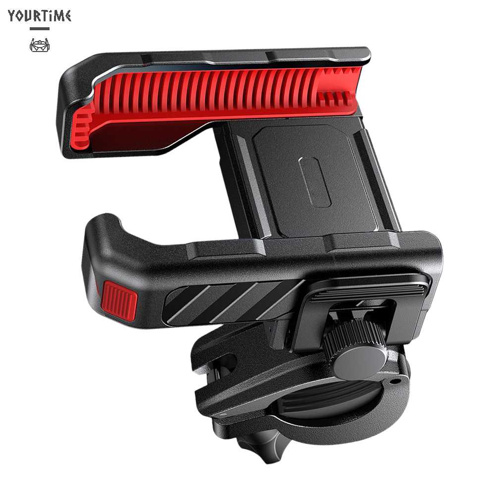 Giá Đỡ Điện Thoại Kim Loại Chống Sốc Gắn Xe Đạp / Mô Tô