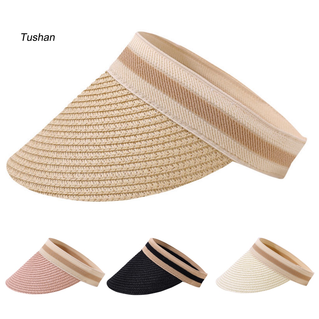 Nón Cối Rộng Vành Chống Nắng / Tia UV / Chống Trượt Thiết Kế Thoáng Khí Thời Trang Mùa Hè Cho Nữ