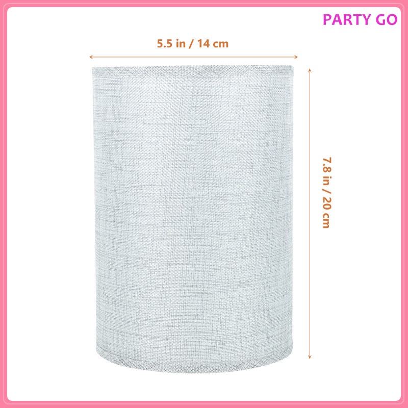 Chụp Đèn Để Bàn Bằng Vải Lanh Hình Vỏ Sò Trang Trí Trong Nhà / Nông Trại