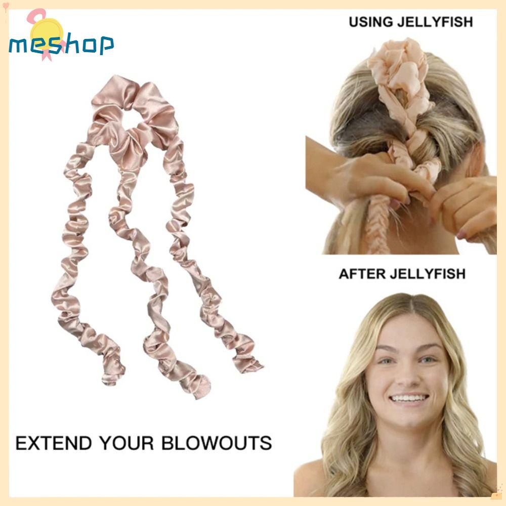 Me Máy Uốn Tóc Bằng Ruy Băng Lụa Gợn Sóng Lớn Không Dùng Nhiệt Khi Ngủ