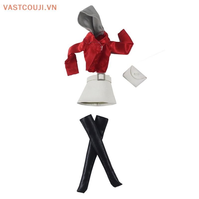 Set 4 Chân Váy + Túi Xách Xinh Xắn Cho Búp Bê 30cm Tỉ Lệ 1 / 6