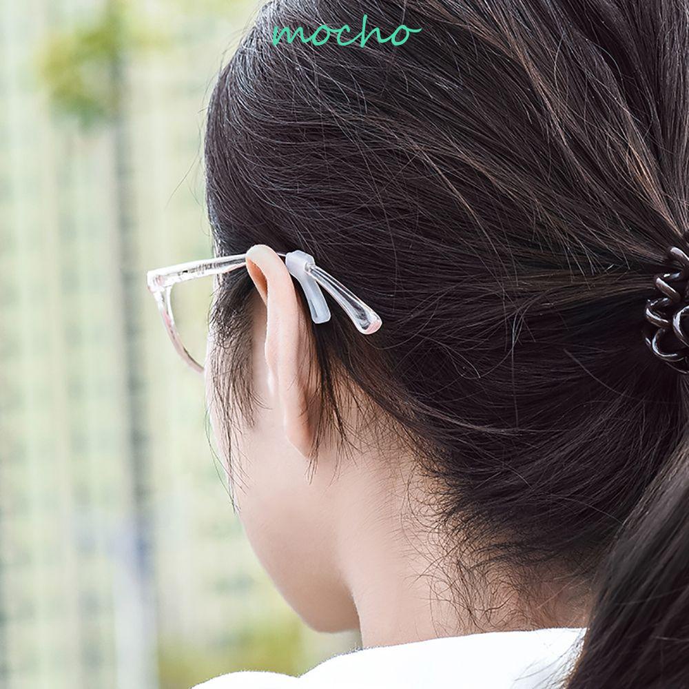 Mocho Phụ Kiện Bọc Tai Bằng Silicon Mềm Chống Trượt Cho Mắt Kính Đọc Sách Giá Đỡ