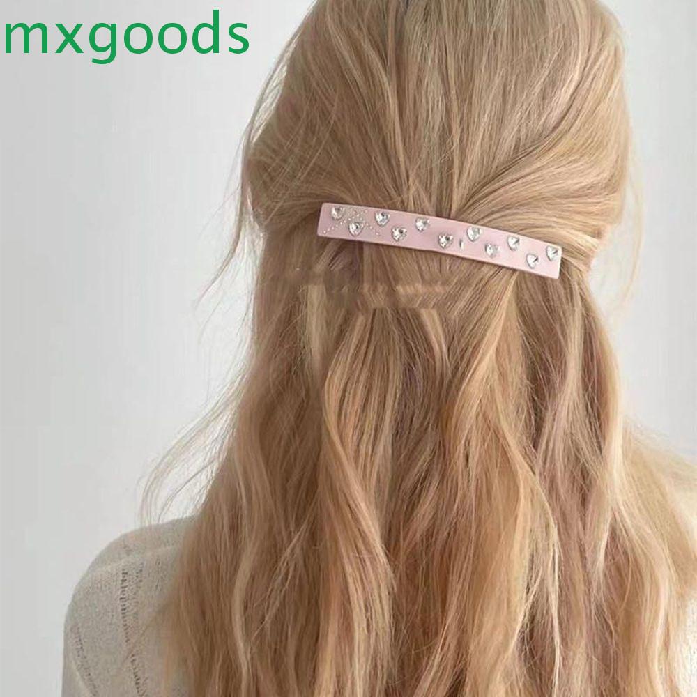 Kẹp Tóc Hình Trái Tim Thời Trang Dành Cho Nữ|Kẹp Tóc Hình Đuôi Ngựa Một Sừng Trang Trí Dành Cho Bạn Nữ