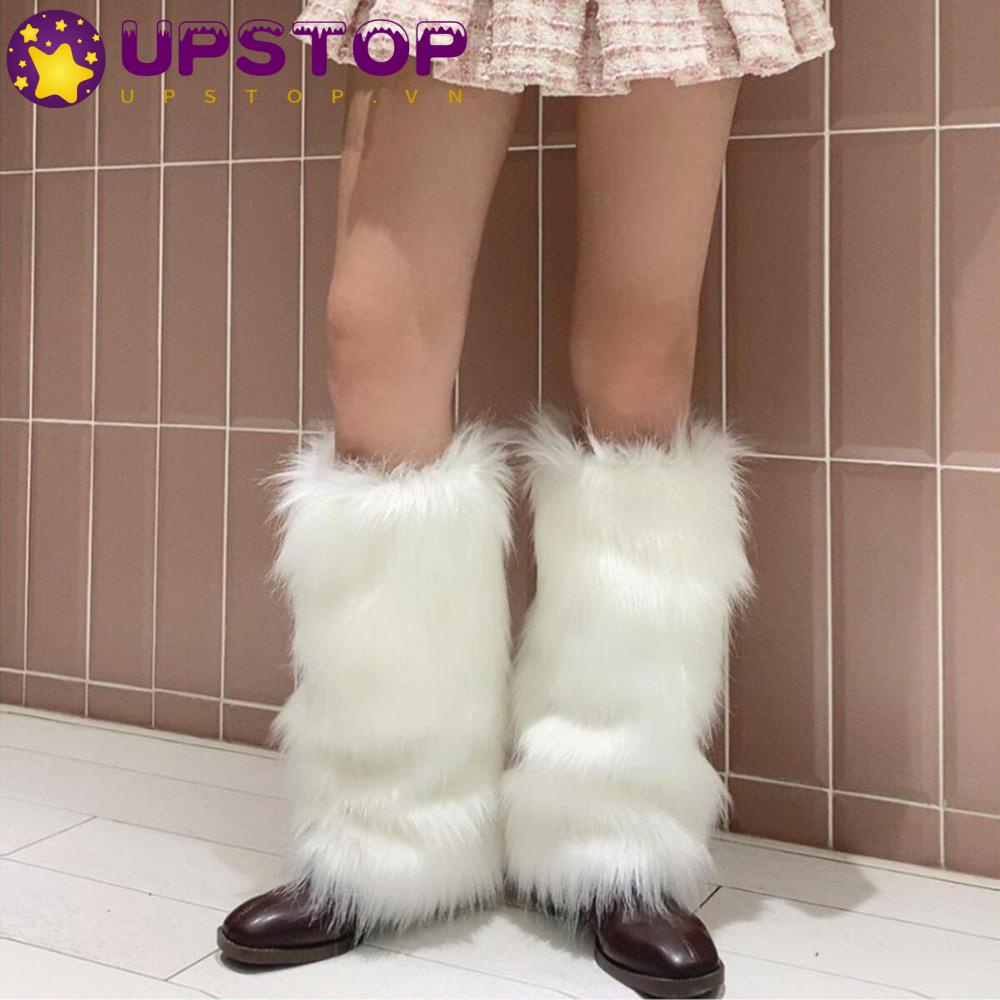 Vớ Giữ Ấm Chân Mềm Mại Màu Trắng Thời Trang
