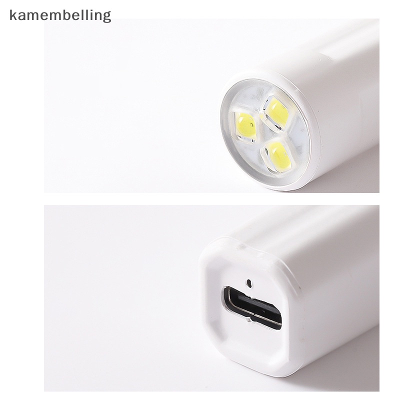 Kamembelling Đèn LED UV Sấy Khô Sơn Móng Tay Siêu Nhanh Sạc USB