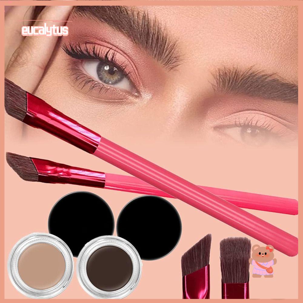 Cọ Trang Điểm Chân Mày 4D Cao Cấp Chuyên Dụng