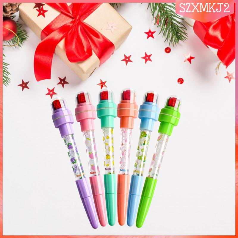 Set 6 Bút Bi Ngòi 0.7mm DIY Cho Bé Tập Vẽ