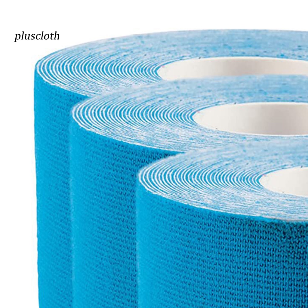 Bộ 3 Băng Dán Thể Thao 5cm Có Nút Kích Hoạt Giảm Đau Cơ Bắp