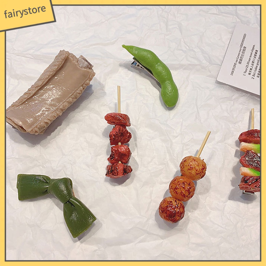 Kẹp Tóc Trang Trí Hình Thức Ăn Cho Nữ Dự Tiệc