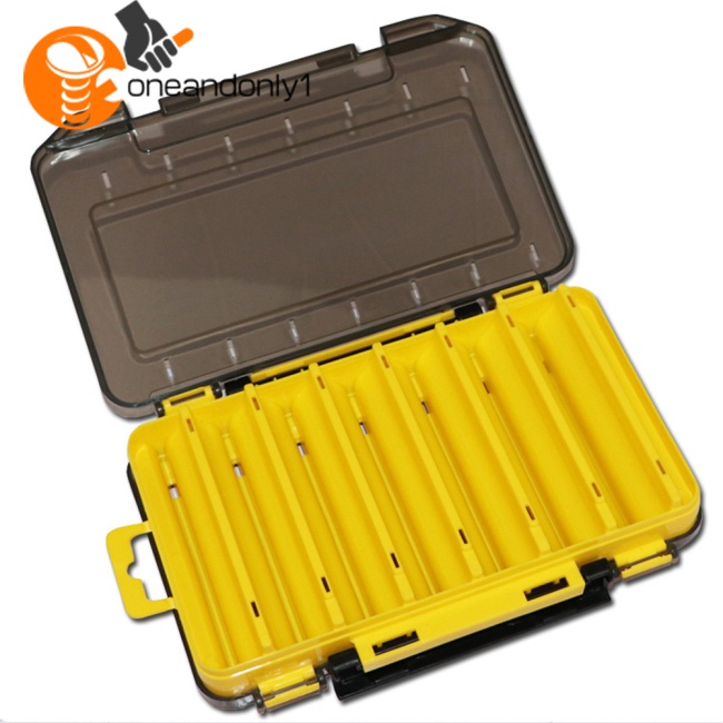 Hộp Đựng Mồi Câu Cá Bằng Nhựa Hai Mặt 12 14