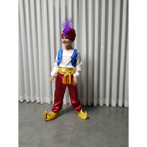 Bộ Đồ Hóa Trang Thành Hoàng Tử Aladdin Disney Kèm Đèn Cho Bé Trai