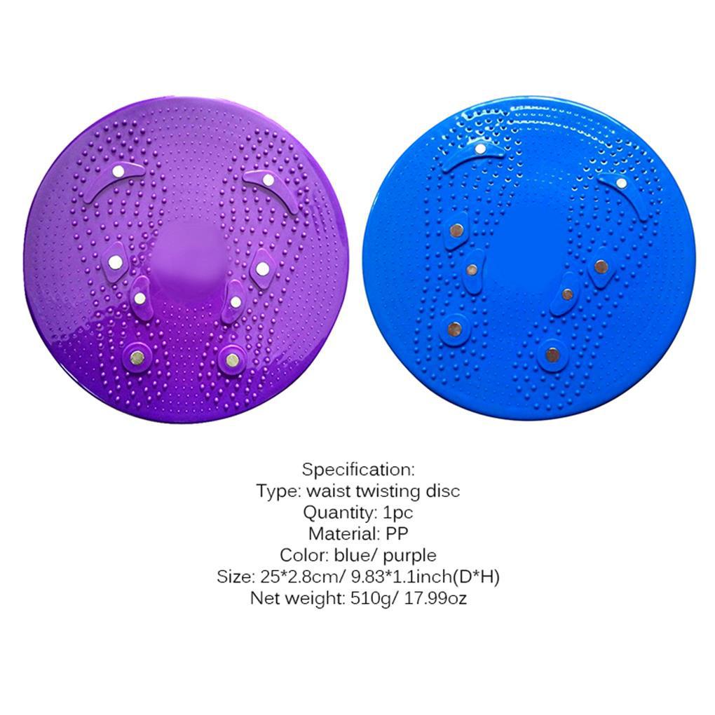 Đĩa Vặn Thắt Lưng Mát Xa Cơ Thể Chuyên Nghiệp Gọn Nhẹ Kích Thước Lớn Có Từ Tính
