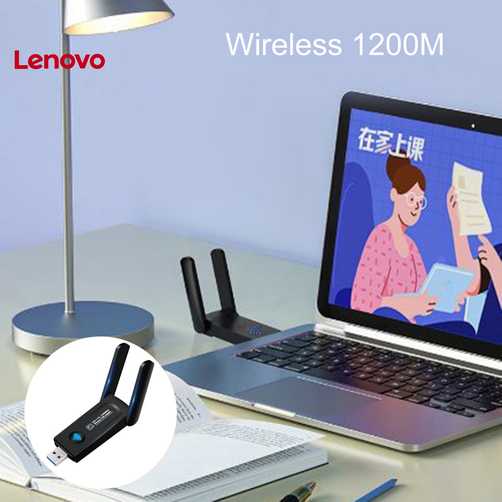Usb WiFi Mini Tốc Độ Cao Kết Nối Nhanh 2.4G / 5G Giao Diện USB 3.0 Hình Hoa Hướng Dương