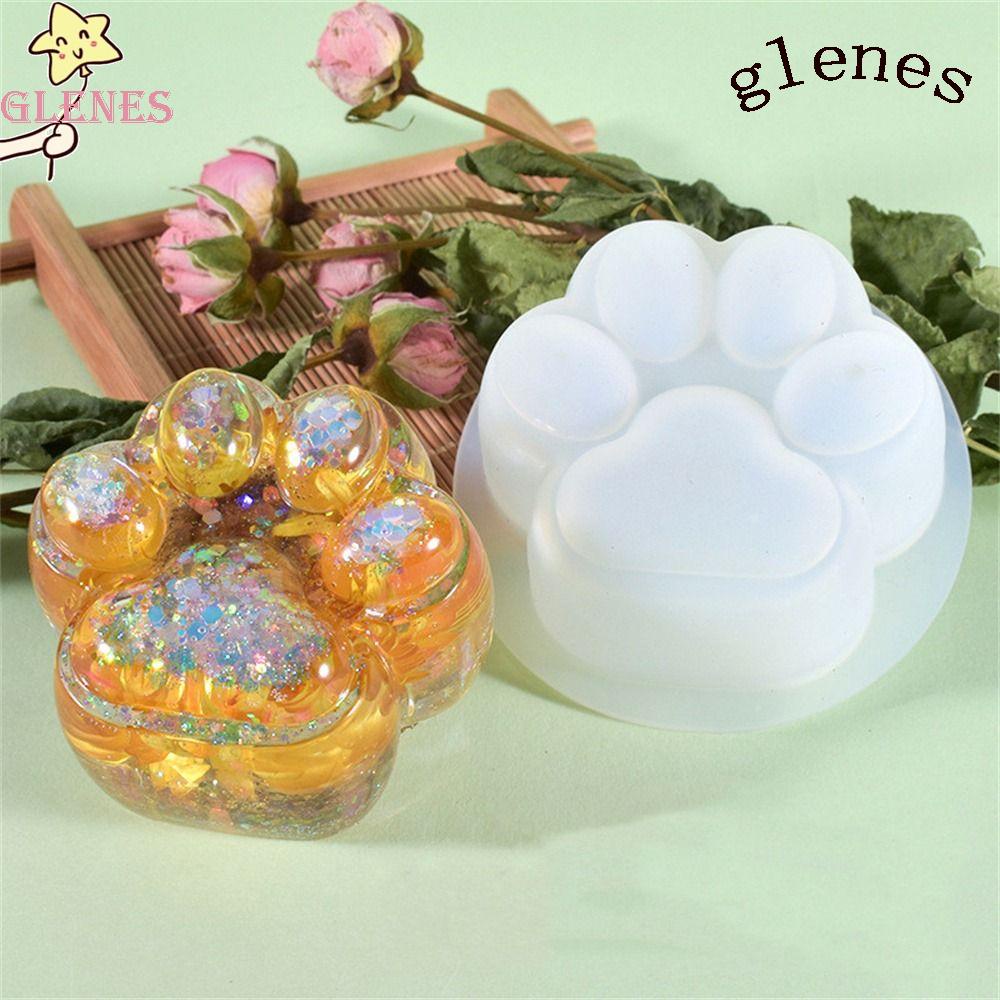 Khuôn Silicon Làm Nến Thơm Hình Móng Vuốt Mèo Dễ Thương