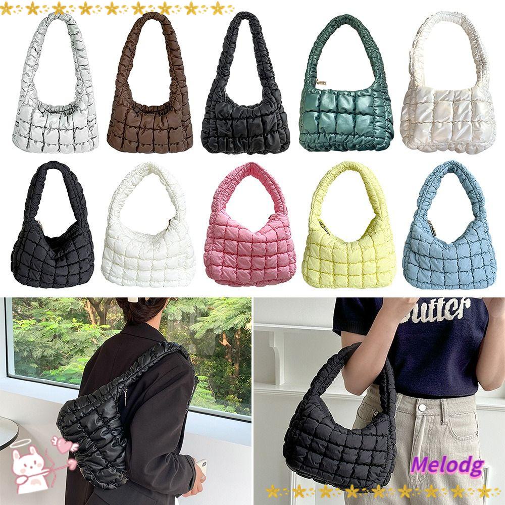 Túi Đeo Vai Bằng Vải Mềm Hình Đám Mây Dành Cho Nữ