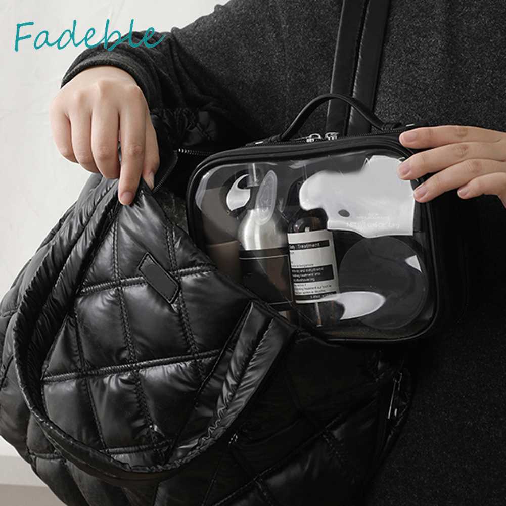 Túi Đựng Mỹ Phẩm Hai Lớp Chống Thấm Nước Sức Chứa Lớn Tiện Lợi Dễ Sử Dụng