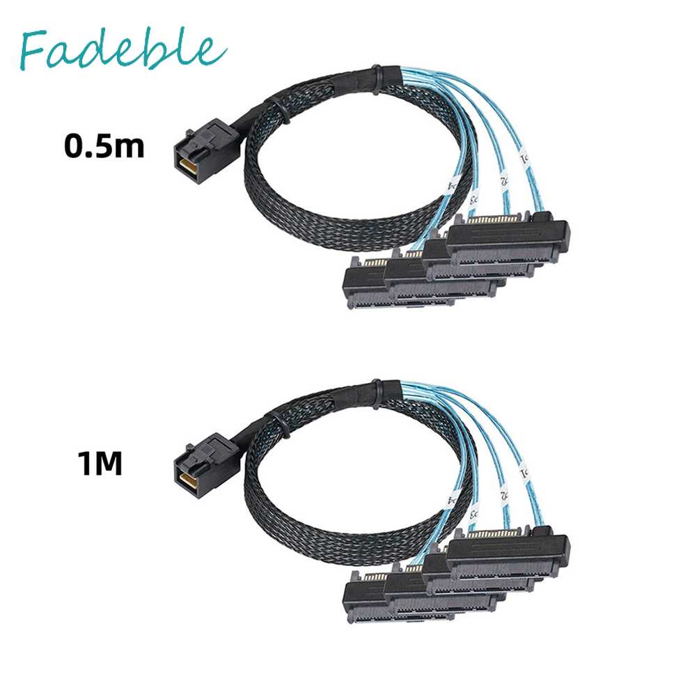 Cáp ChuyểN ĐổI Minis HD SFF-8643 36P Sang 4SFF-8482 29 15P SAS SATA, 0.5m / 1m