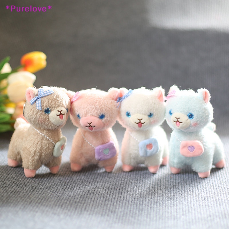 Móc Khóa Hình Cừu Nhồi Bông Đáng Yêu Sáng Tạo Mới